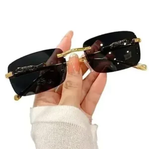 goldenframe sunglass