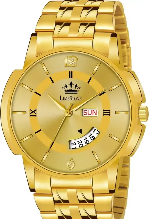 golden color wrist watch kiniba.in