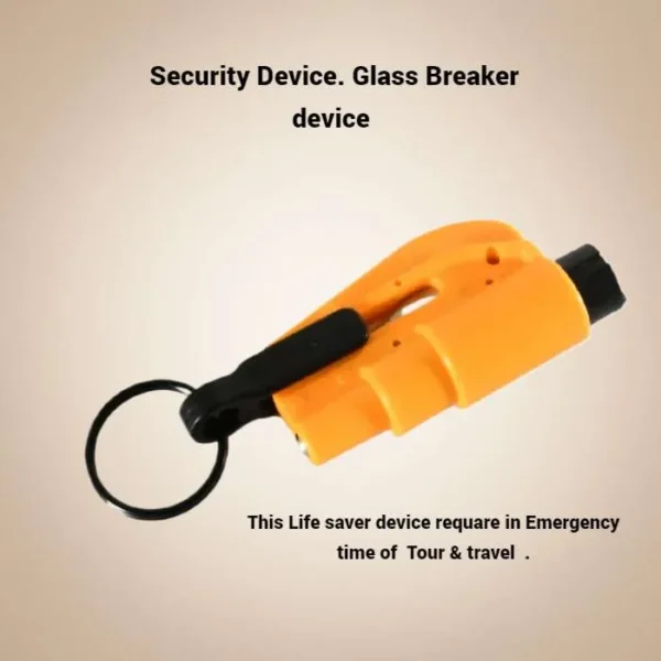 glass breaker security device